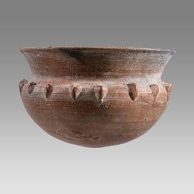 Ancient Roman red clay Terracotta bowl c.2nd century AD.