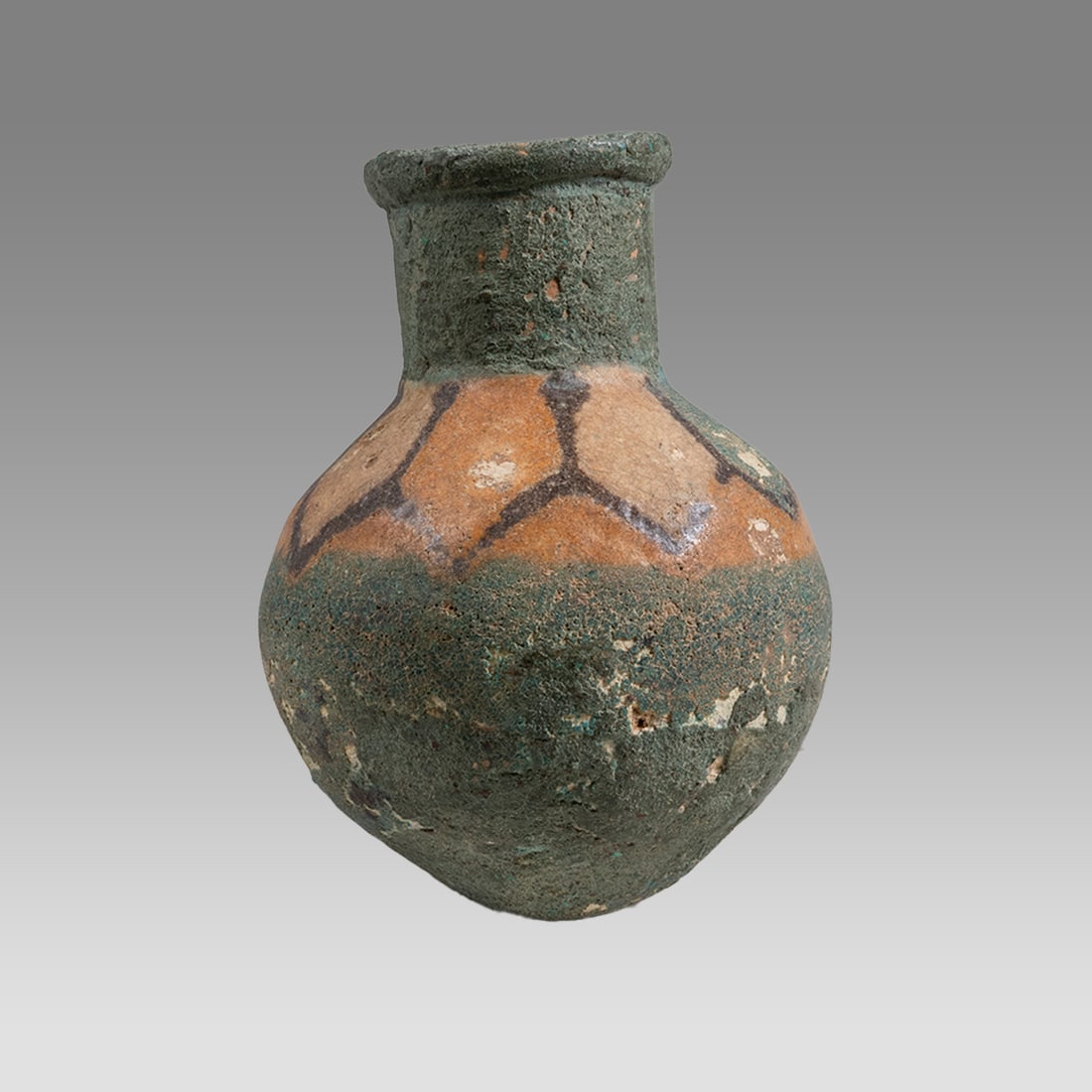 Ancient Egyptian Terracotta Vessel LAte period c.500-30 BC. (1 of 3)