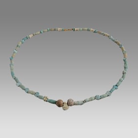 Ancient Roman Faience bead Necklace c.1st-4th century AD.