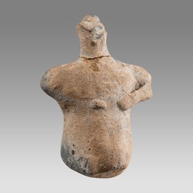 Ancient Near Eastern Terracotta Mother goddess c.1900 BC.