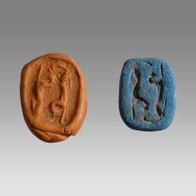 Near Eastern Faience Seal c.5th century BC.