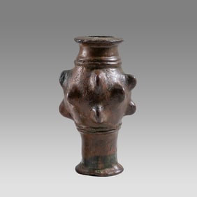 Ancient Luristan Bronze Mace Head c.800 BC.