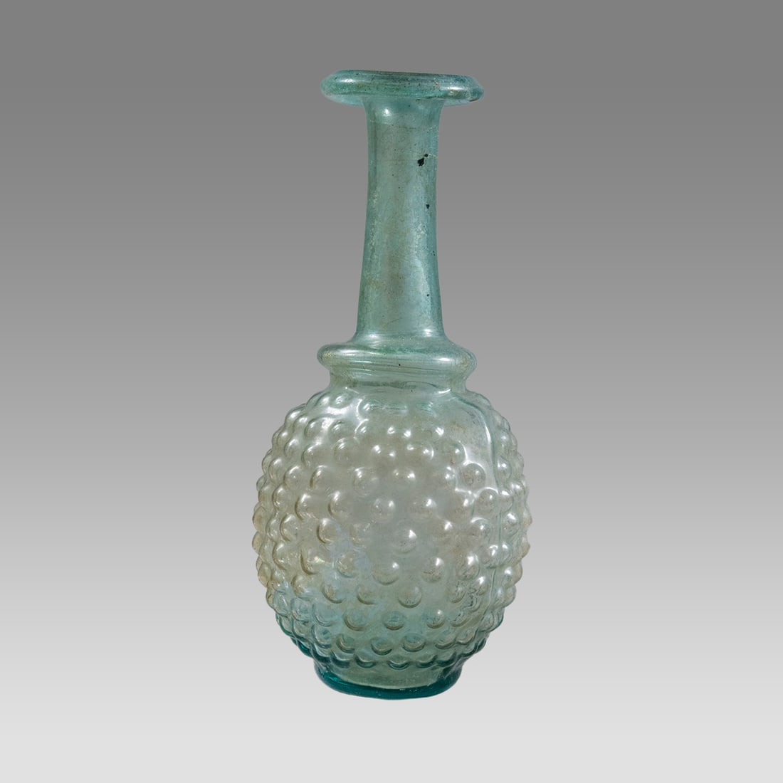 Ancient Roman Glass Grape Flask c.2nd century AD. (1 of 2)
