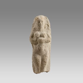 Terra Cotta Fertility figurine /Ashtarte female goddess plaque