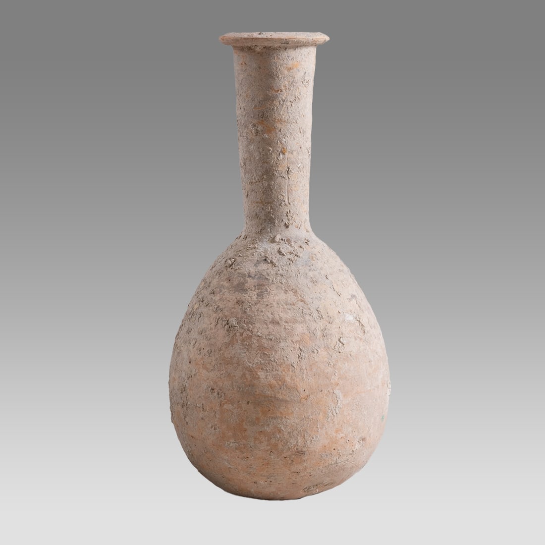 Terra Cotta Bottle - Herodian period - 1st century AD - 7 inches. (1 of 3)