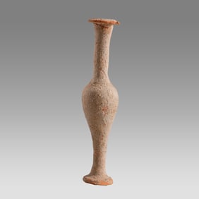 Terra Cotta Spindle Flask/ bottle Hellenistic/ Roman - ca. 100 BC – 100 AD.