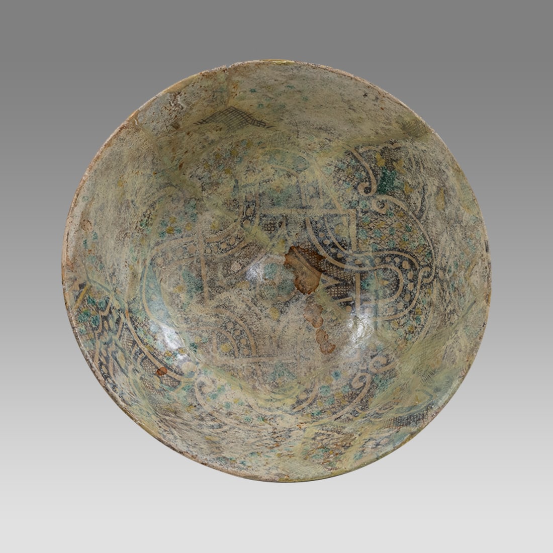 Islamic Persian Nishapur Ceramic  Bowl c.10th century AD. (1 of 3)