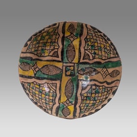 Islamic Persian Nishapur Ceramic  Bowl c.10th century AD.