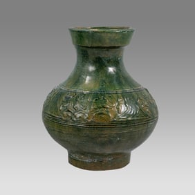 Ancient China, Ceramic Vase Han Dynasty c.206 BC-220 AD.