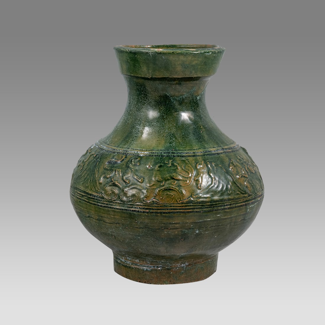 Ancient China, Ceramic Vase Han Dynasty c.206 BC-220 AD. (1 of 3)