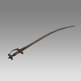 18th/19th century Indian Talwar Steel Sword.