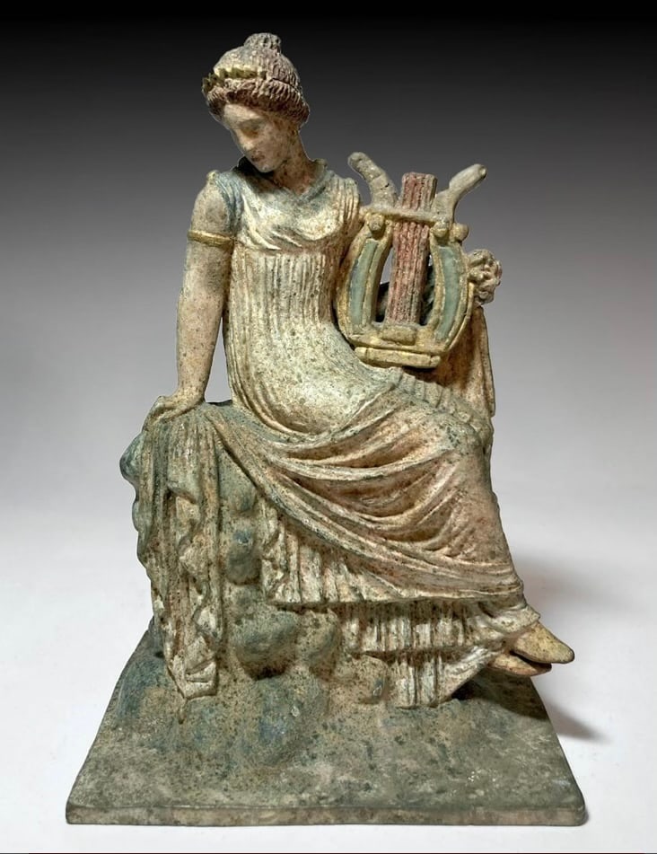 Europe, Italy, Terracotta figure Neoclassical Period, ca. 18th to 19th century CE. (1 of 4)