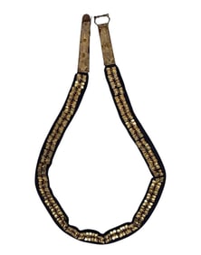 A Carolingian Gilt-Silver Belt with Buckle, Clasp, and 62 Fittings Circa 13th Century A.D.