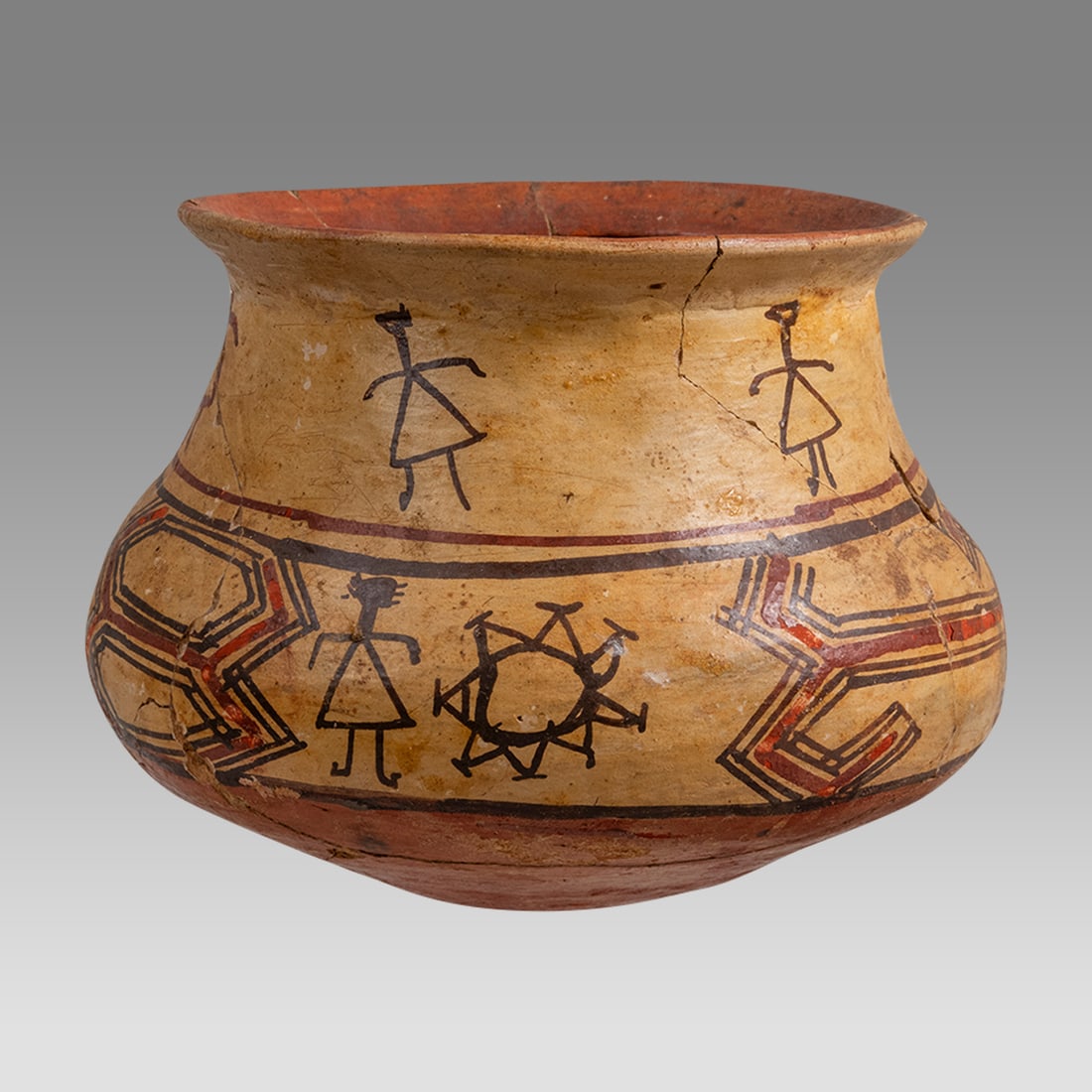 Shipibo-Conibo Pottery Vessel. (1 of 3)