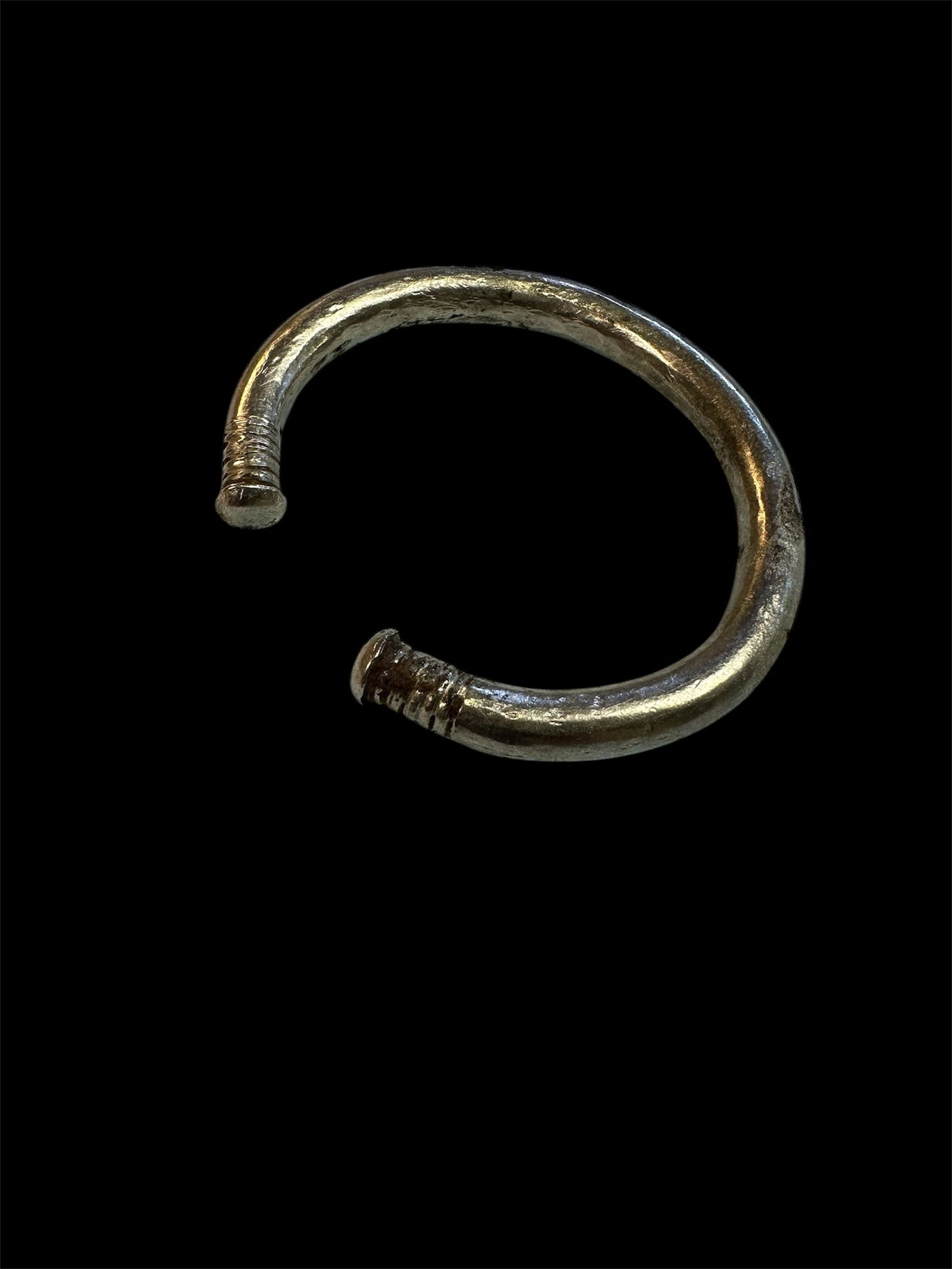 Ancient Roman silver Bracalet c.2nd century AD. (1 of 2)