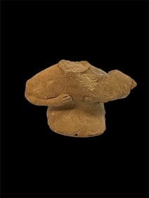 Ancient Greek Thessalian Neolithic pottery idol Torso c.6th-5th Millennium BC.