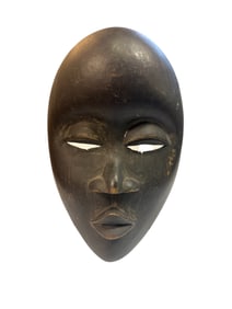 African Ivory Coast Wood Mask.
