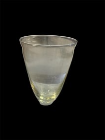 Ottoman Clear Glass Cup from Lamp c.19th century.