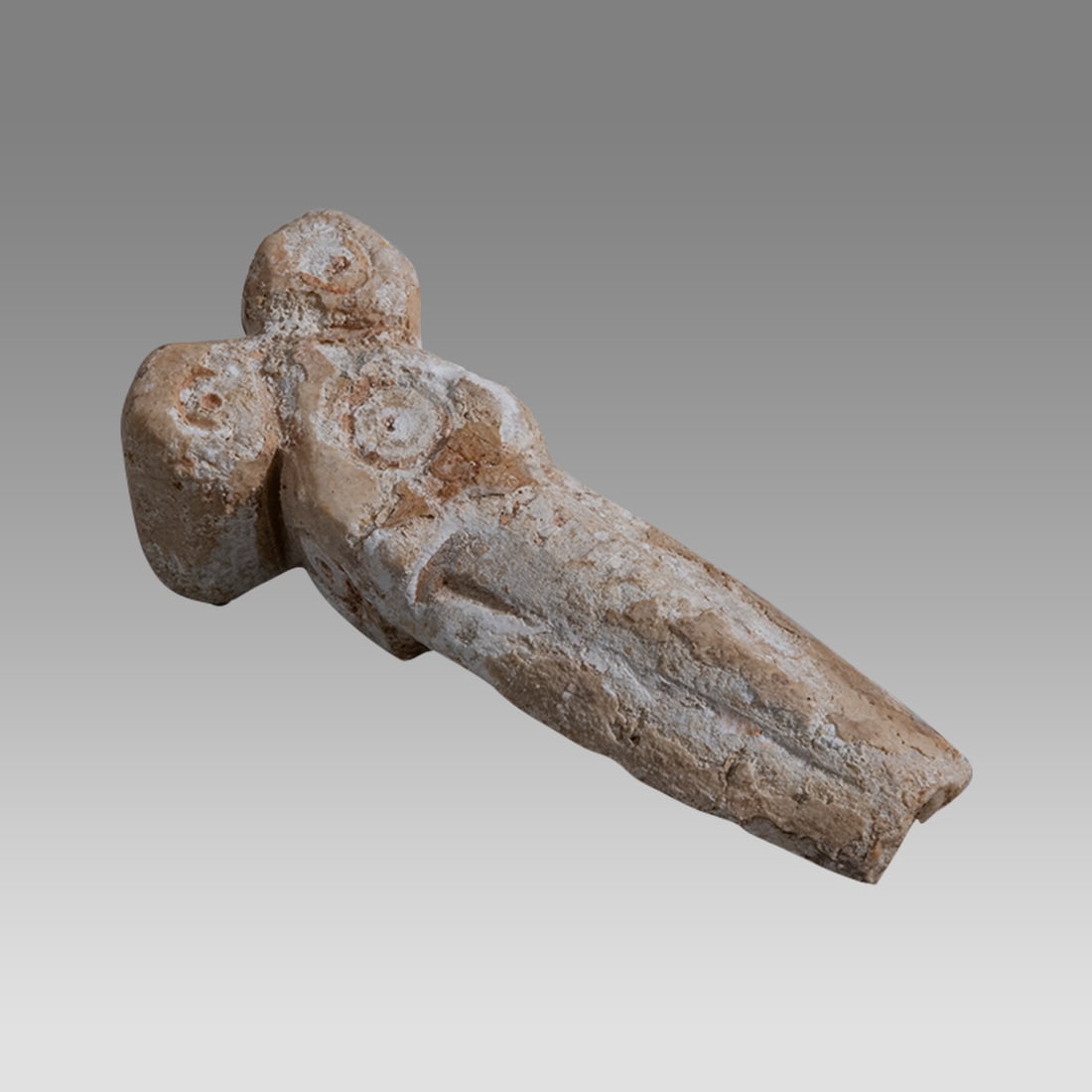 Ancient Near East, Anatolia, Tell Brak, Eye Idol c.3300-2500 BC. (1 of 3)