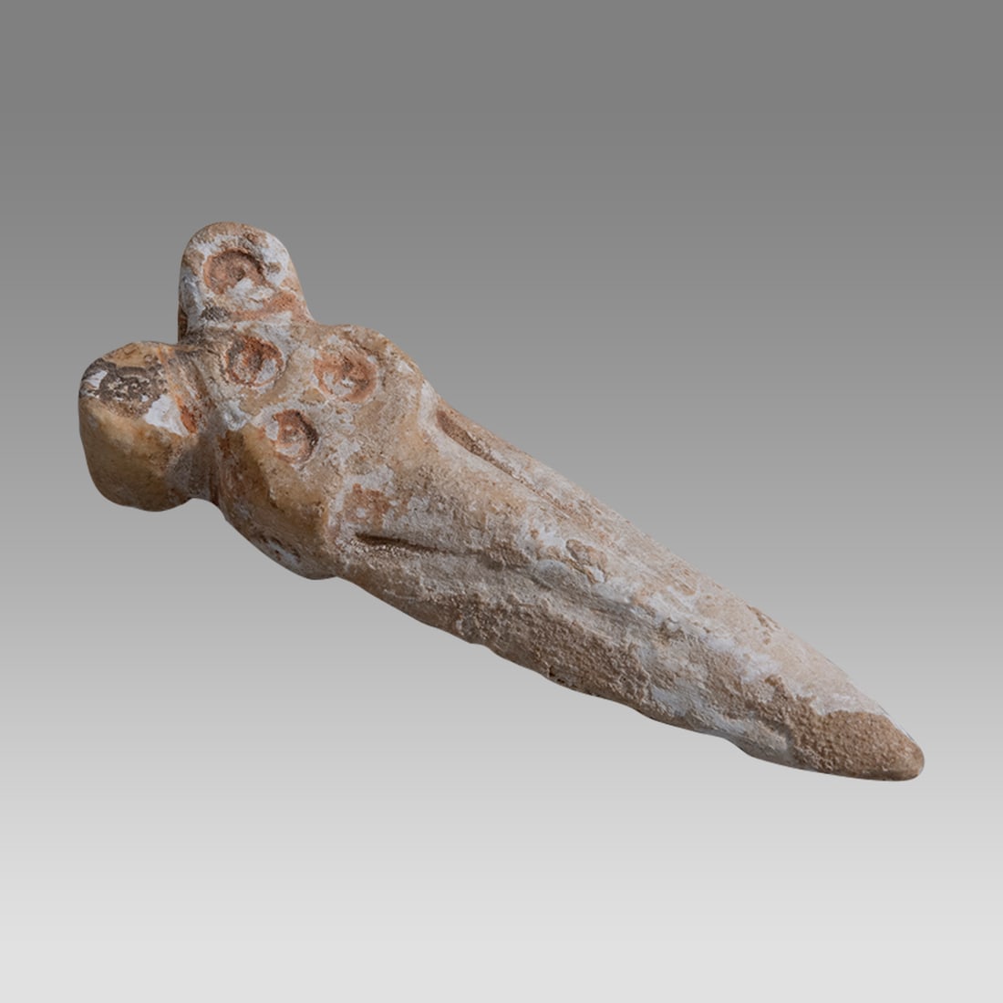 Ancient Near East, Anatolia, Tell Brak, Eye Idol c.3300-2500 BC. (1 of 3)