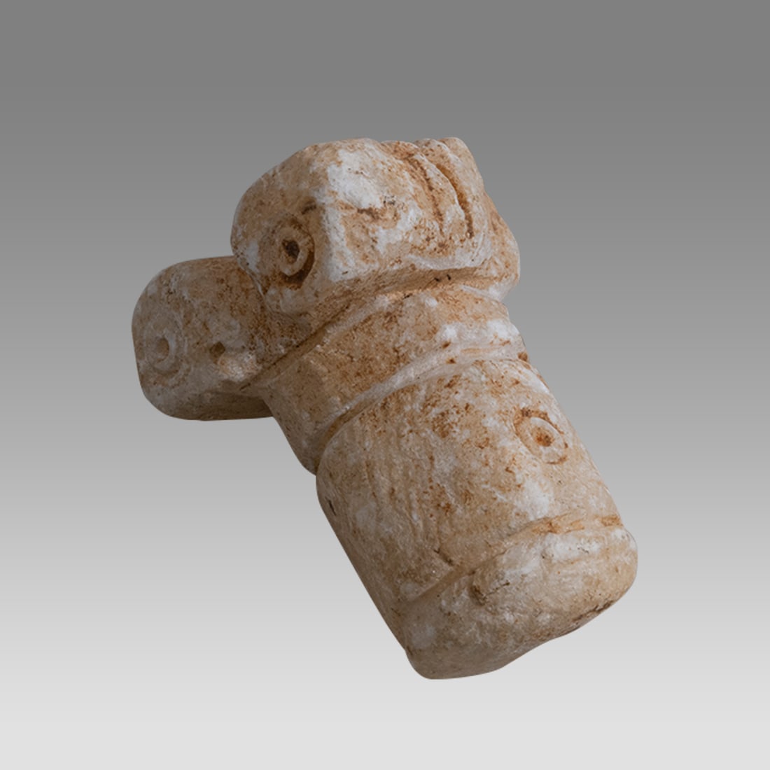 Ancient Near East, Anatolia, Tell Brak, Eye Idol c.3300-2500 BC. (1 of 5)