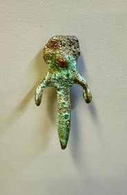 Ancient Near Eastern Bronze Male god c.1900 BC.