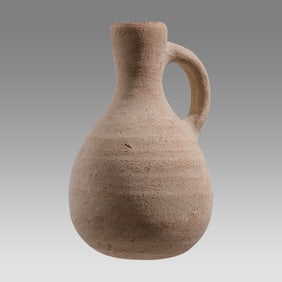 Ancient Holy Land Iron Age Terracotta Juglet c.1000 BC.