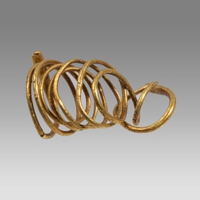 Ancient Greek Gold Single Earring c.3rd-1st century BC.
