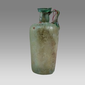 Ancient Roman Glass Jug c.2nd-3rd century AD.