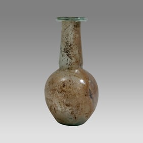 Ancient Roman Glass Bottle c.2nd-3rd century AD.