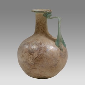 Ancient Roman Glass Jug c.2nd-3rd century AD.