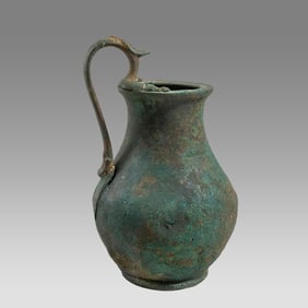Ancient Roman Bronze Jug c.2nd-3rd century AD.
