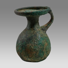 Ancient Roman Bronze Jug c.2nd-3rd century AD.