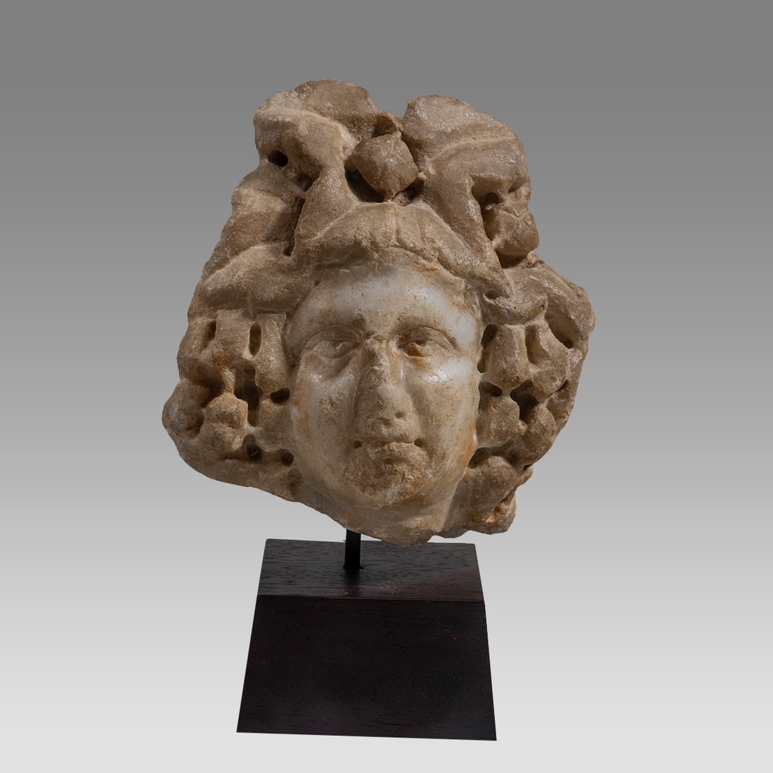 Ancient Roman Marble Head Of goddess c.1st-2nd century AD. (1 of 3)