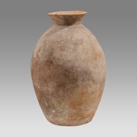 Ancient Holyland Iron Age Large Terracotta Jar c.1200-1000 BC.