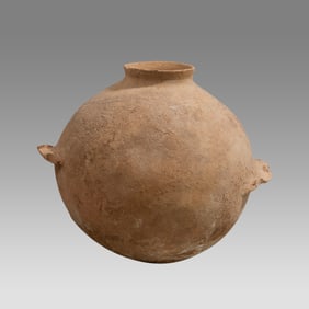 Ancient Holyland Iron Age Large Terracotta Jar c.1200-1000 BC.