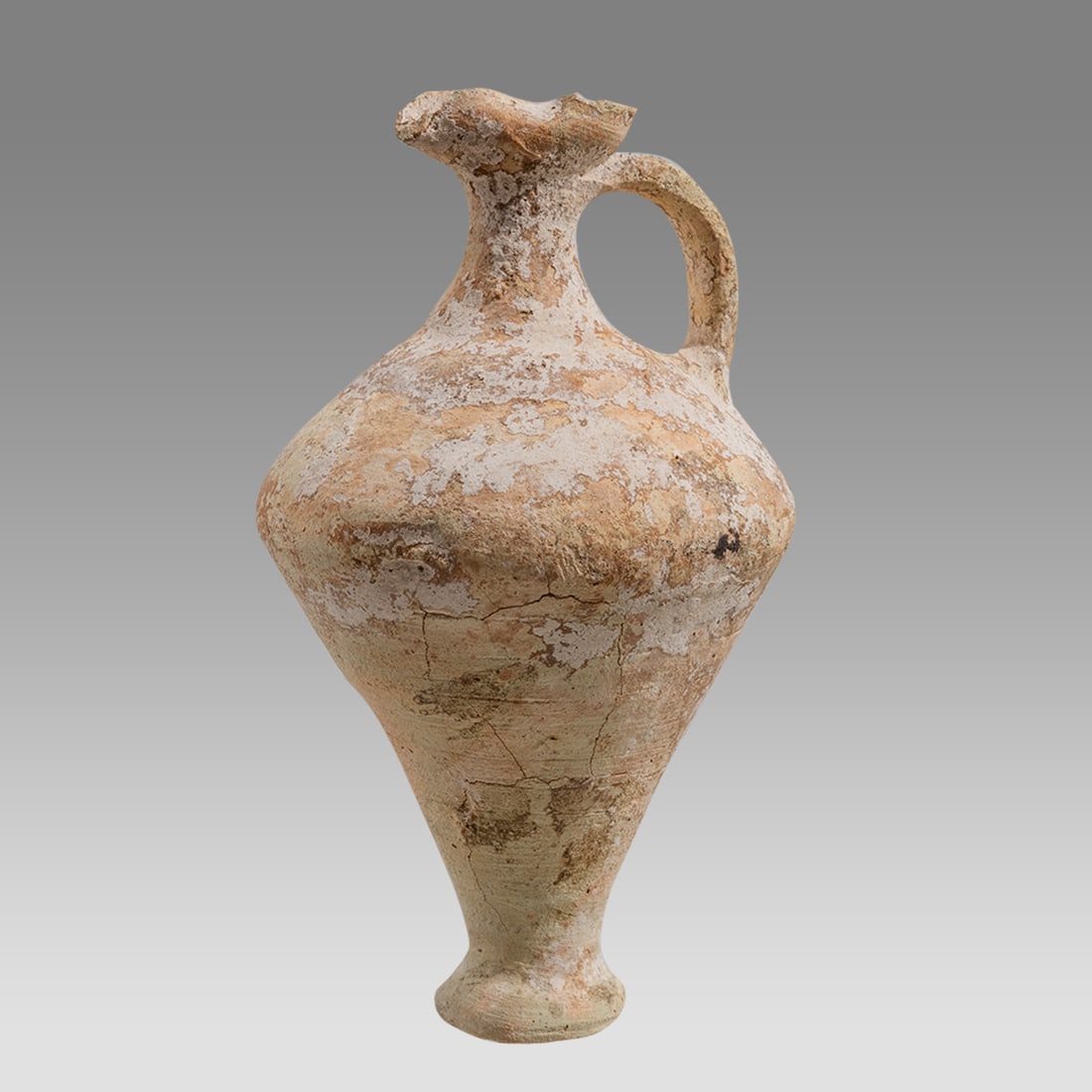 Ancient Holy Land Roman Terracotta Jug c.1st-2nd century AD. (1 of 3)