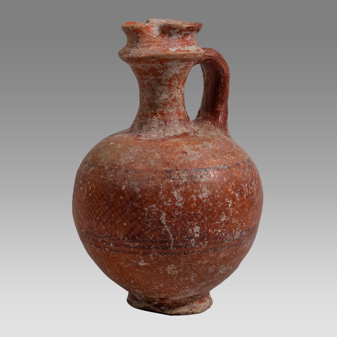 Ancient Roman North Africa, Redware Jug c.2nd century AD. (1 of 2)