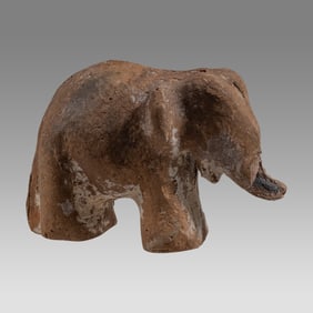 Ancient Terracotta Elephant, Possibly Roman or Later period? c.1st-12th century AD.