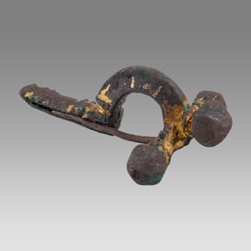 Ancient Roman Bronze Crossbow Fibula c.2nd-4th century AD.