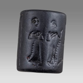 Near Eastern Stone Cylinder Seal,