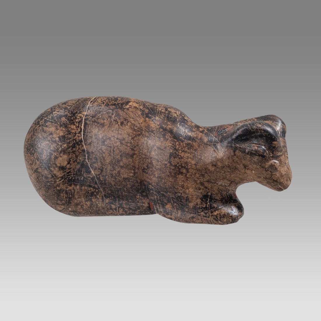 Mesopotamian style stone Bull. (1 of 3)