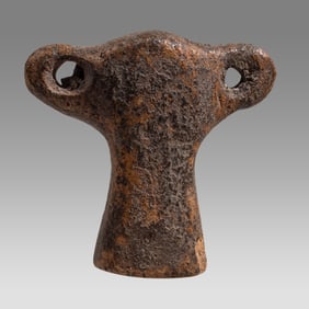 Ancient Mesopotamian Stone Idol.