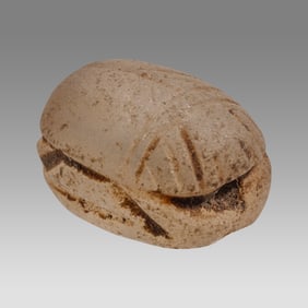 Ancient Mesopotamian Scaraboid Stamp Seal.