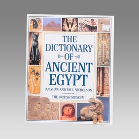 The Dictionary of Ancient Egypt – By Ian Shaw and Paul Nicholson. 1995. 420 illustrations,