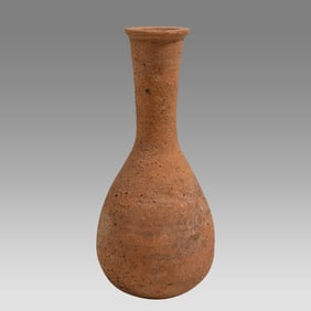 Herodian Terra Cotta Bottle – ca. 1st C. BC to 1st C. AD – Time period of King Herod the Great