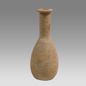 Herodian Terra Cotta Bottle – ca. 1st C. BC to 1st C. AD – Time period of King Herod the Great