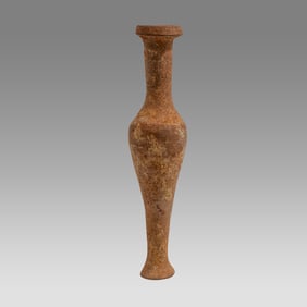 Hellenistic Terra Cotta Spindle Bottle – ca. 2nd – 3rd c. BC – Time of Hellenism following the