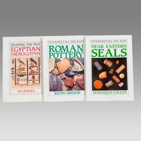 3 Books on Seals, Roman Pottery and Egyptian Hieroglyphs from the Interpreting the Past Series