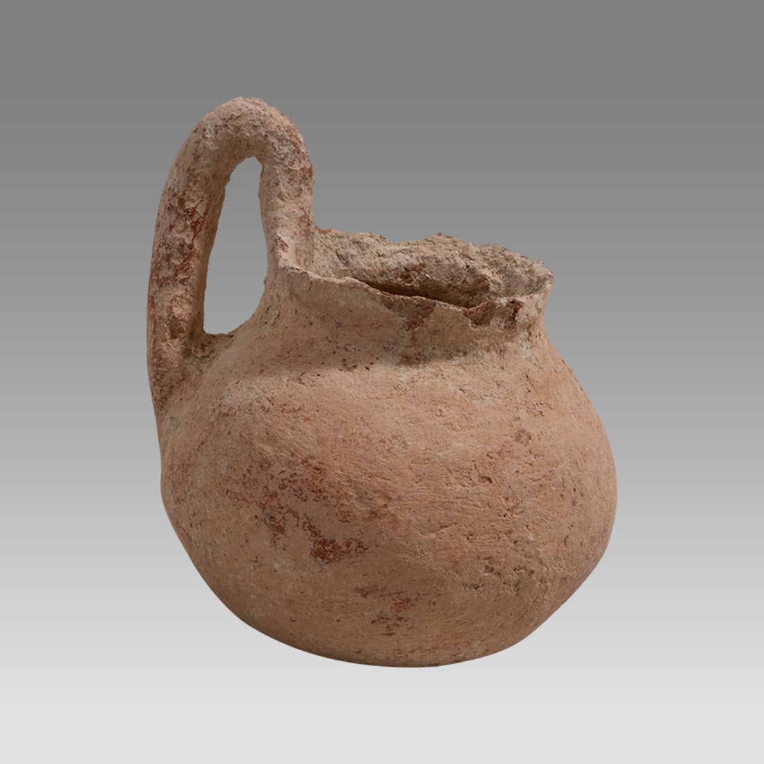 Chalcolithic / Early Bronze High Handled Juglet ca. 3000 BC. (1 of 2)